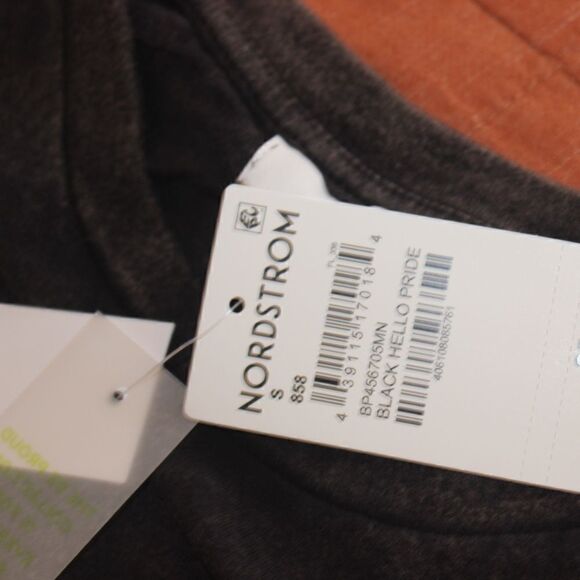 NWT BP Black Hello Pride T-Shirt Women Size Small - Picture 10 of 13